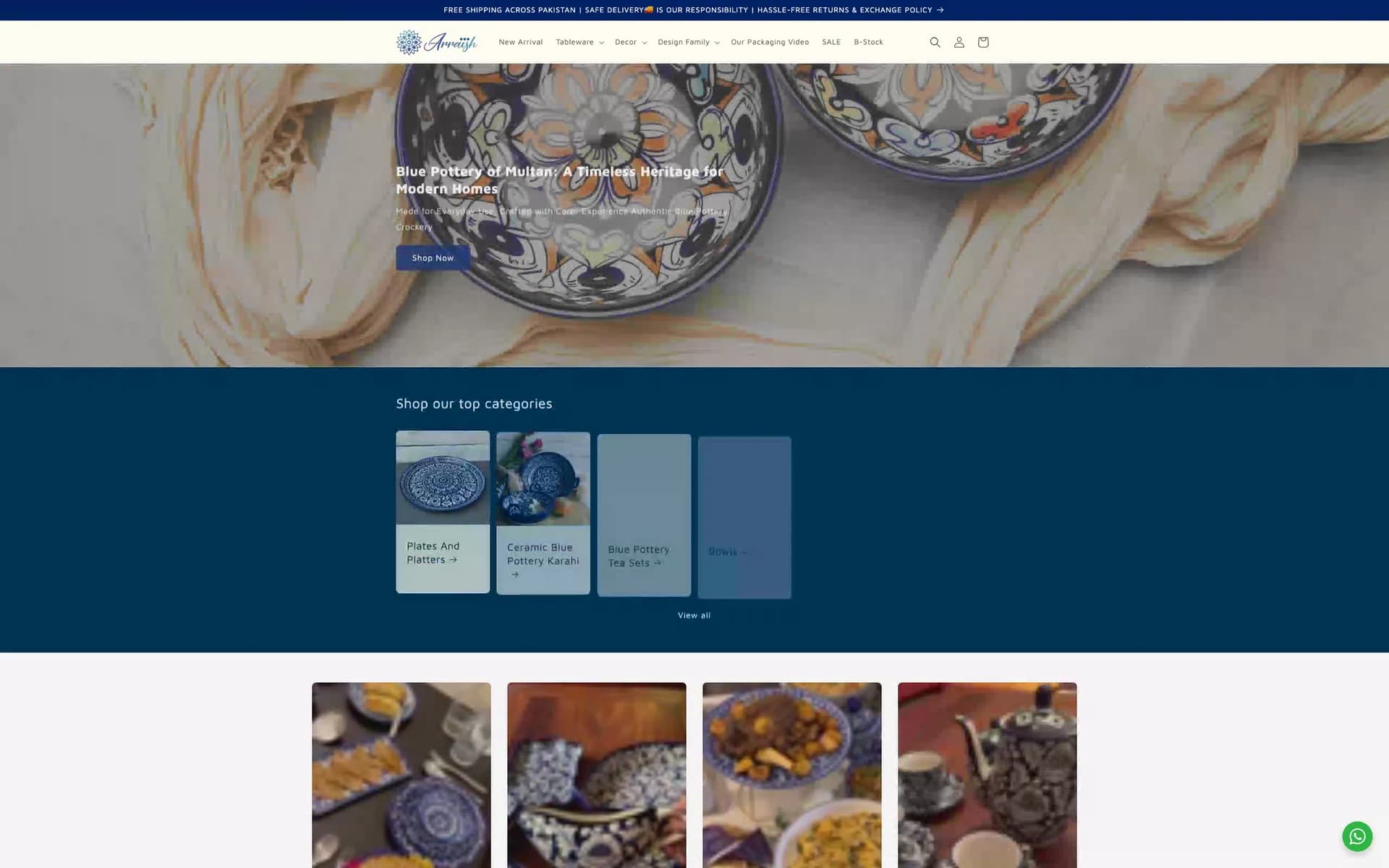 Arraish — recent work