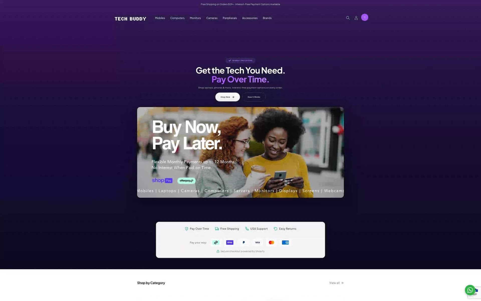 Tech Buddy — recent work